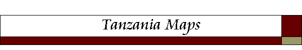 Tanzania Maps